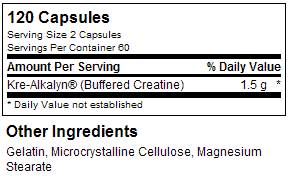 Capsule Kre-Alkalyn 120