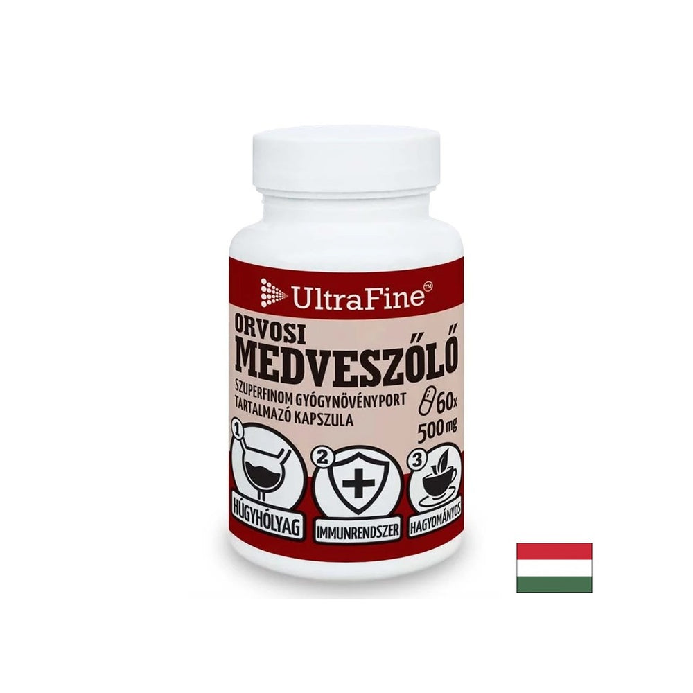 Salute urinaria - Bearberry (foglia), 500 mg x 60 capsule