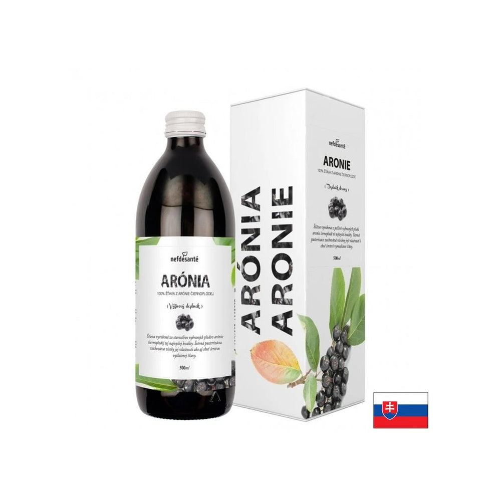 Succo di aronia - potente antiossidante - Cuore, salute metabolica e epatica, 500 ml, 10 dosi