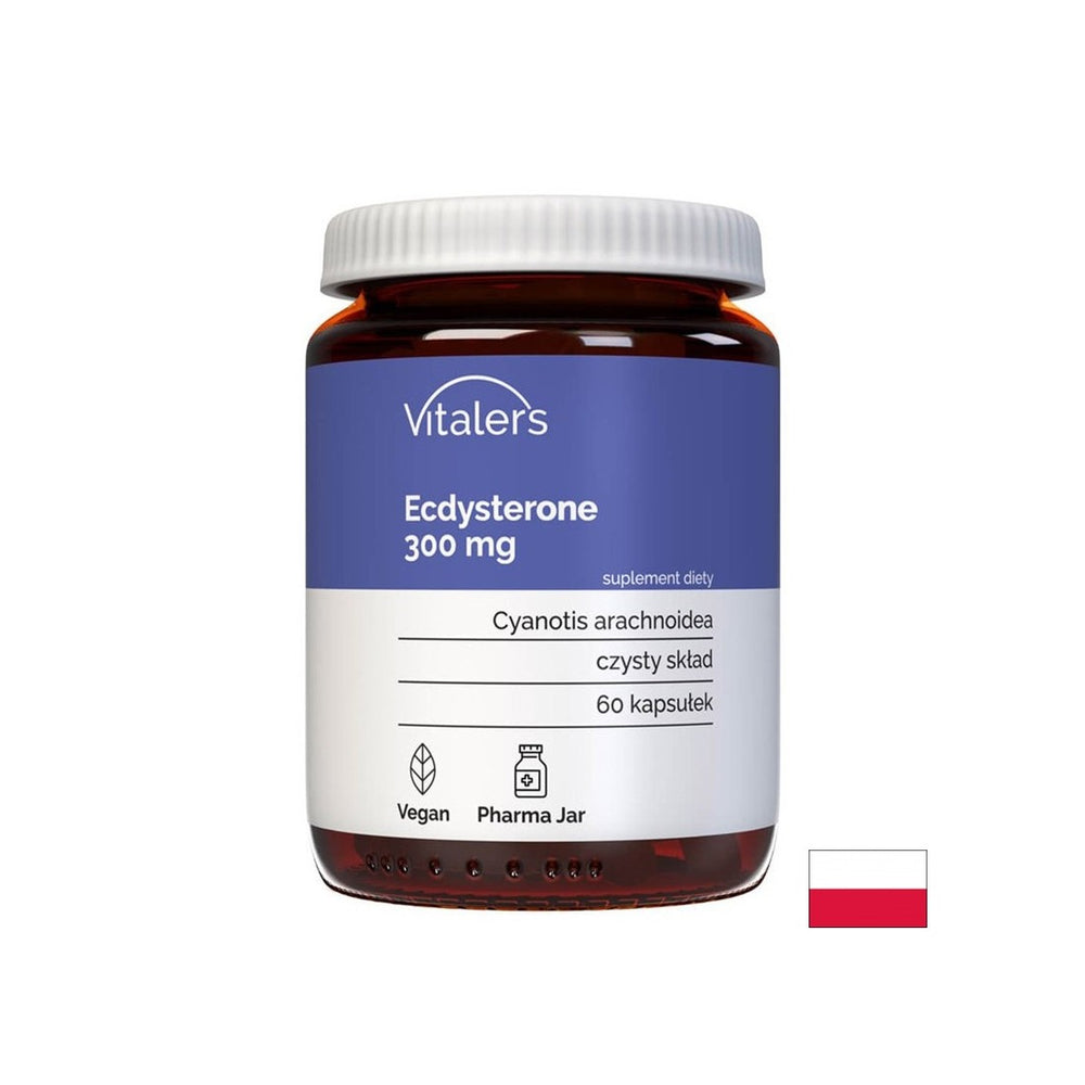 Recupero dopo l'esercizio - Ecdysterone, 300 mg x 60 capsule