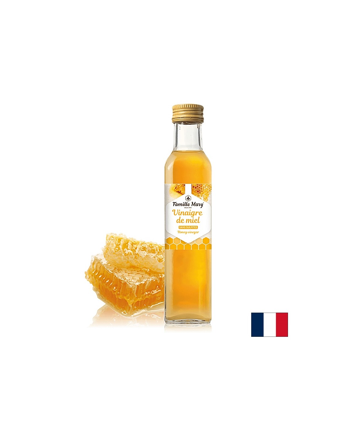 Aceto di miele (senza solfiti) - Vinaigre de Miel, 250 ml