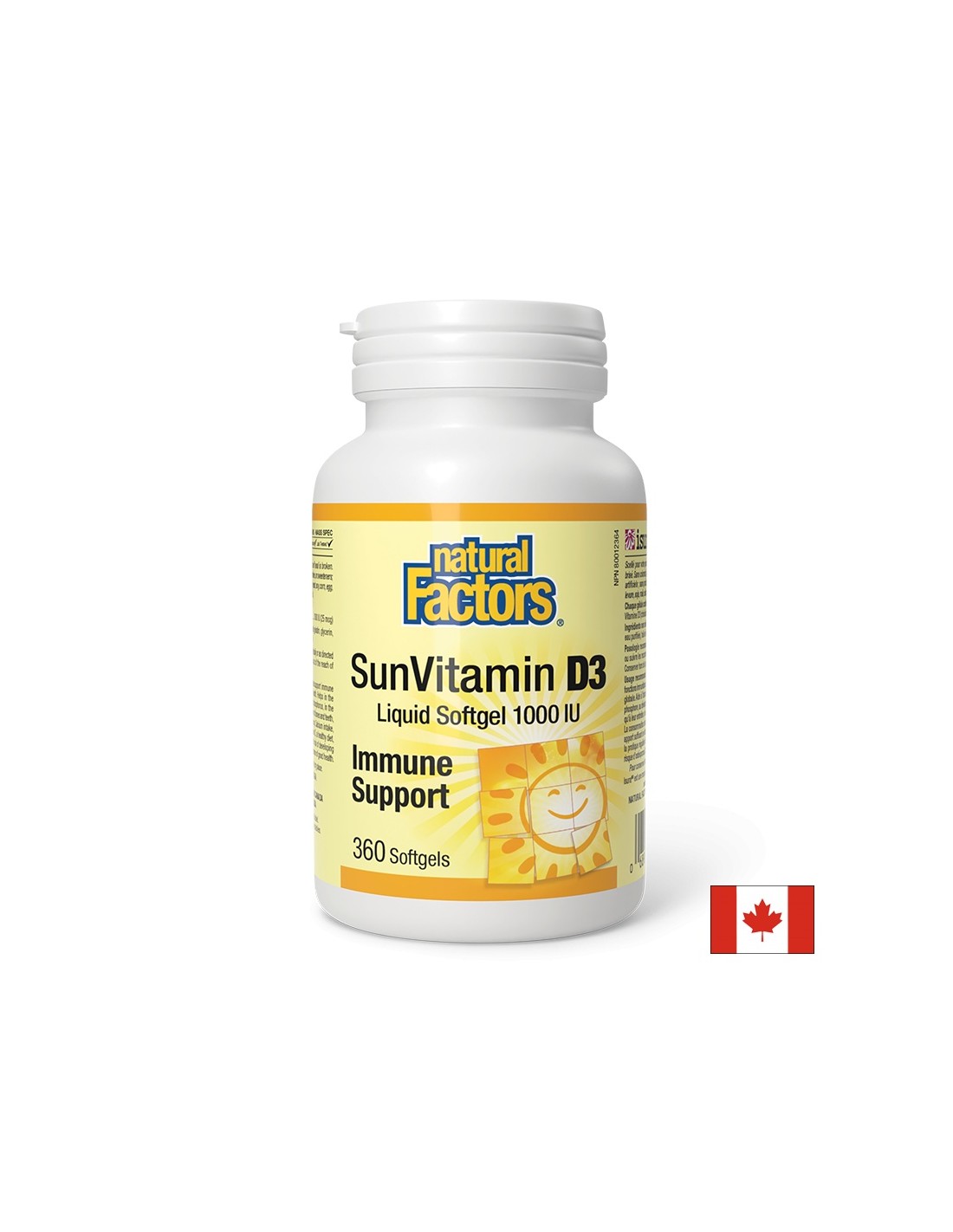 Sunvitamin D3 1000 IU - Capsule in gel 360