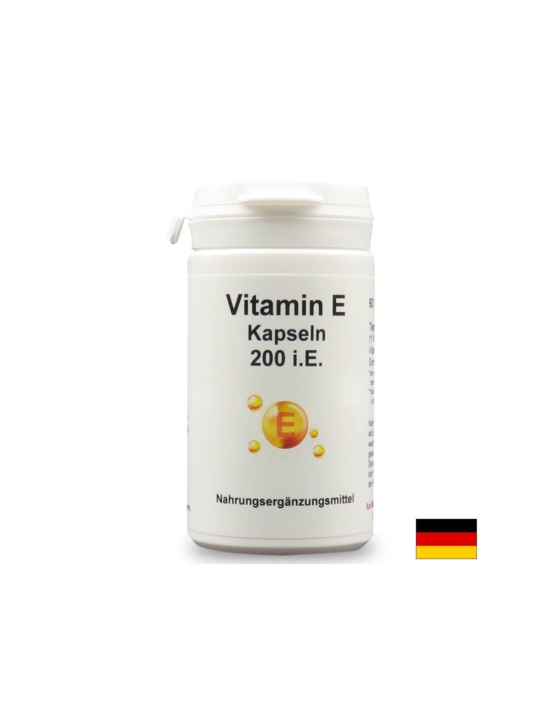 Vitamina E (d-alfa tocoferolo e olio di girasole), 134 mg x 60 capsule