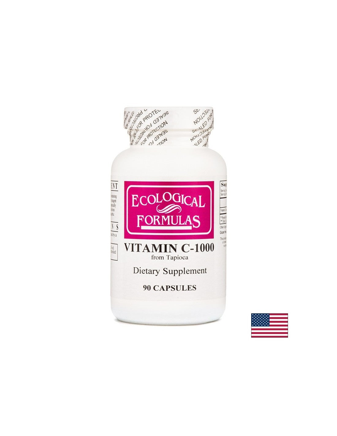 Vitamina C da Tapioca - 1000 mg, 90 capsule