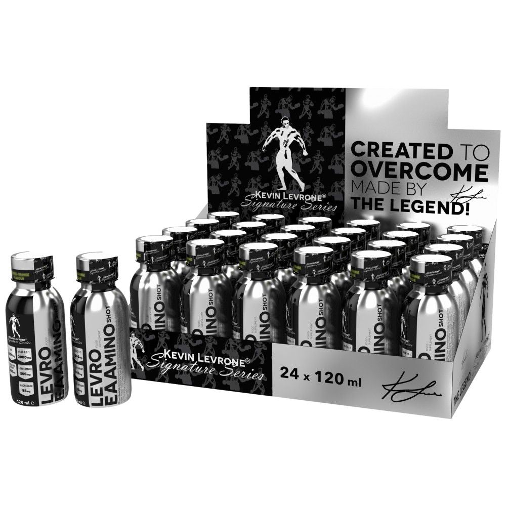 Levro Eaamino Shot | Aminoacidi essenziali - 24 x 120 ml
