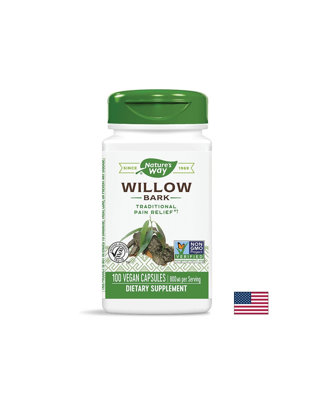Willow Bark 400 mg - 100 capsule