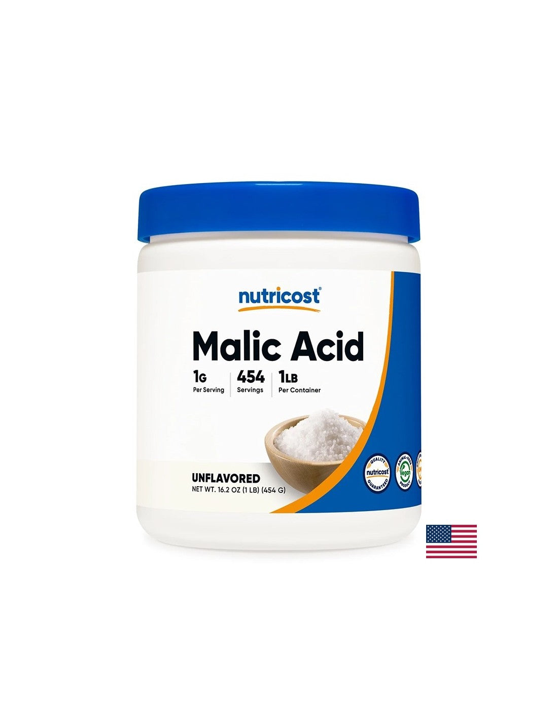 Acido malico, 454 g di polvere