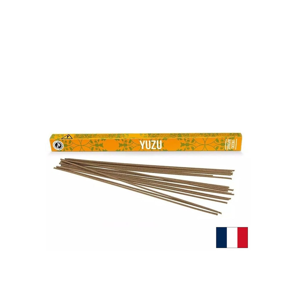 Stick di incenso Yuzu giapponese, 12 pezzi.