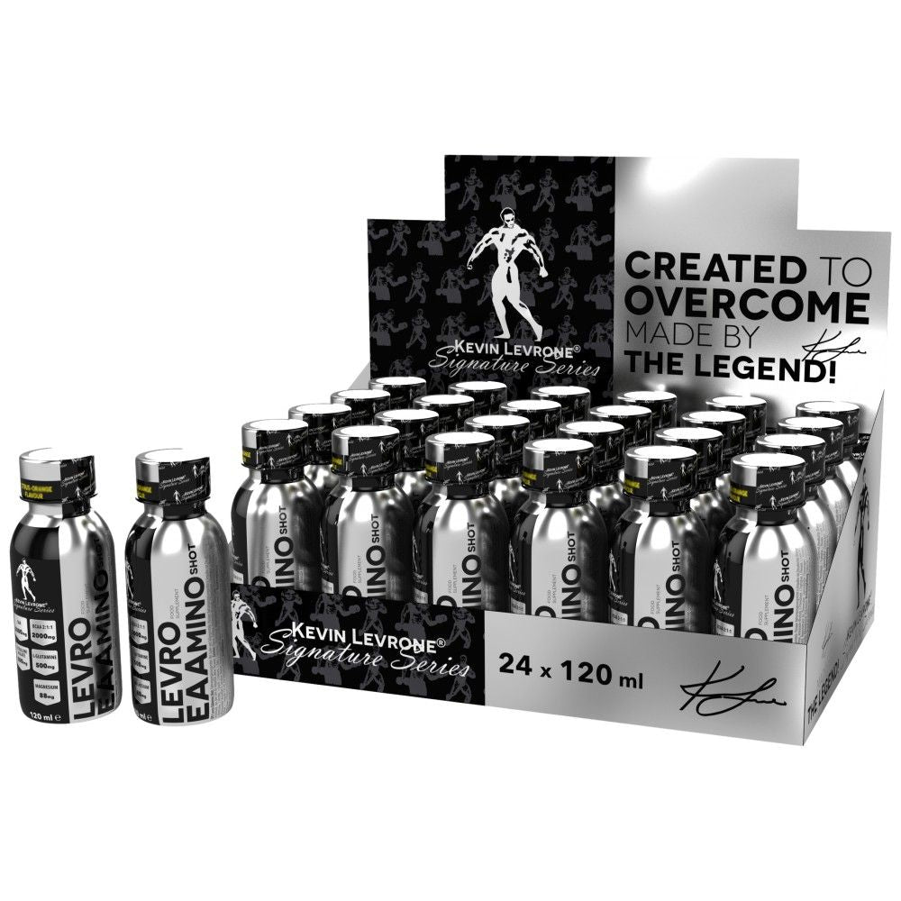 Levro Eaamino Shot | Aminoacidi essenziali - 24 x 120 ml