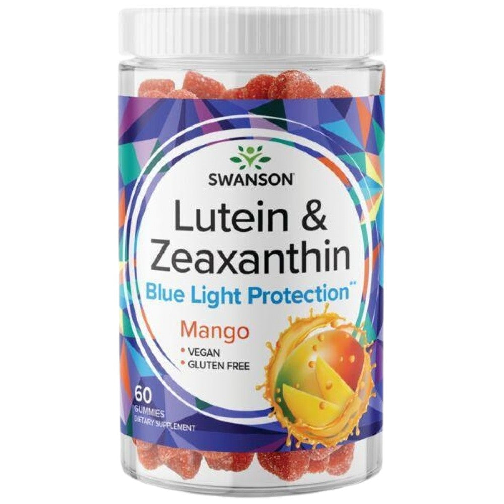 Gummies di luteina e zeaxantina | Mango - 60 compresse masticabili