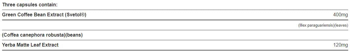 Estratto di chicco di caffè verde 400 mg/svetol - 42 capsule