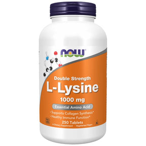 L-Lysine 1000 mg - 250 Tablets - Nutra Best Europe