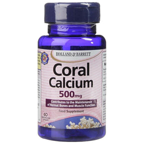 Coral Calcium 500 mg - 60 capsules - Nutra Best Europe