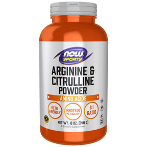 Arginine & Citrulline Powder | 1:1 Ratio - 340 grams - Nutra Best Europe
