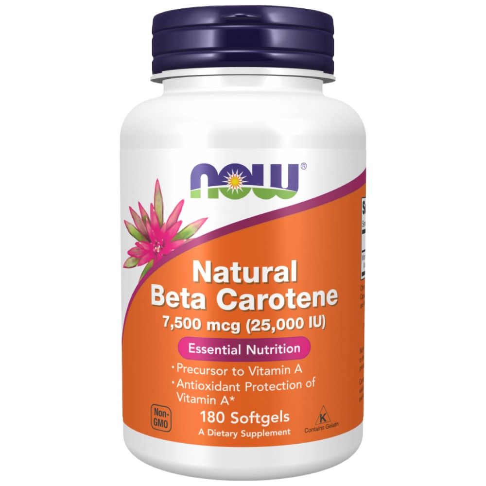 BETA Carotene naturale 25.000 UI - 180 capsule in gel