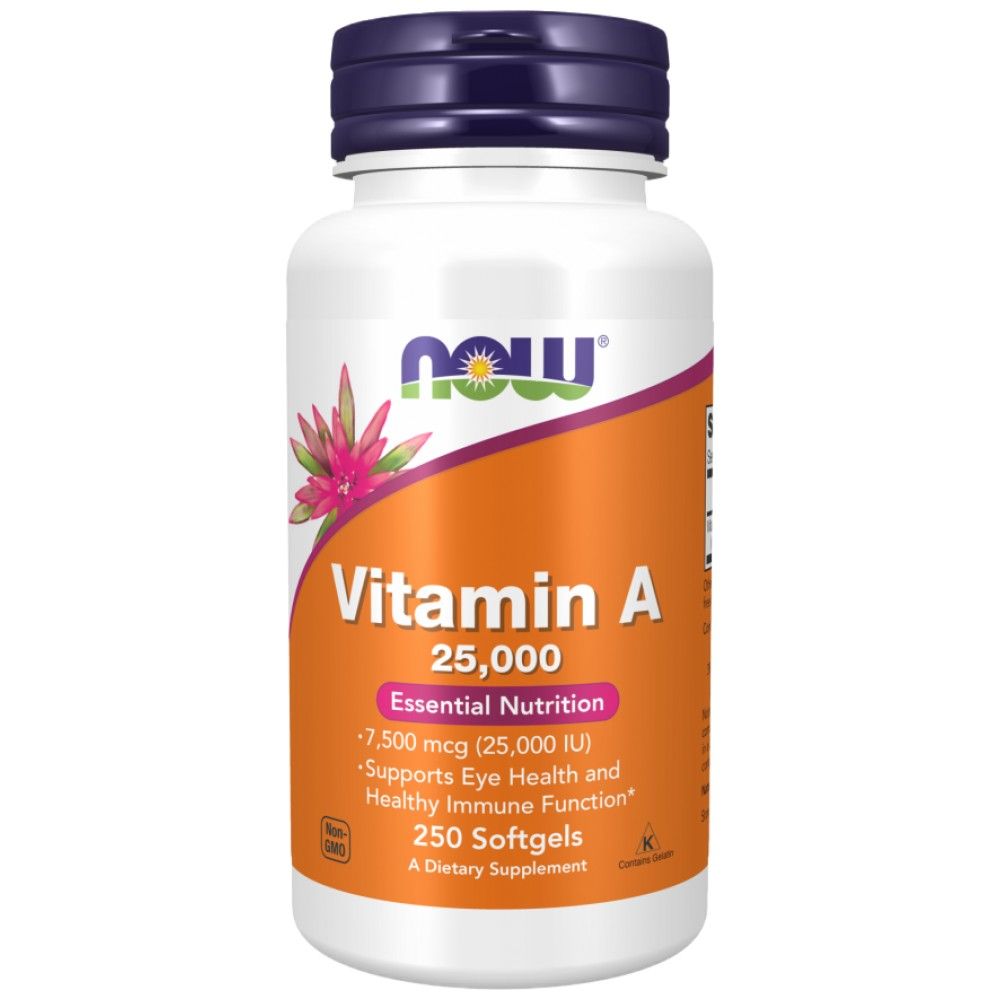 Vitamina A 25000 UI - 250 capsule gel