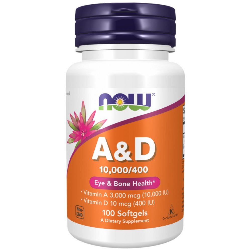 Vitamina A & D 10000/400 IU - 100 capsule gel