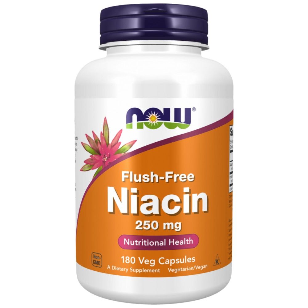 Niacina senza filo 250 mg - 180 capsule