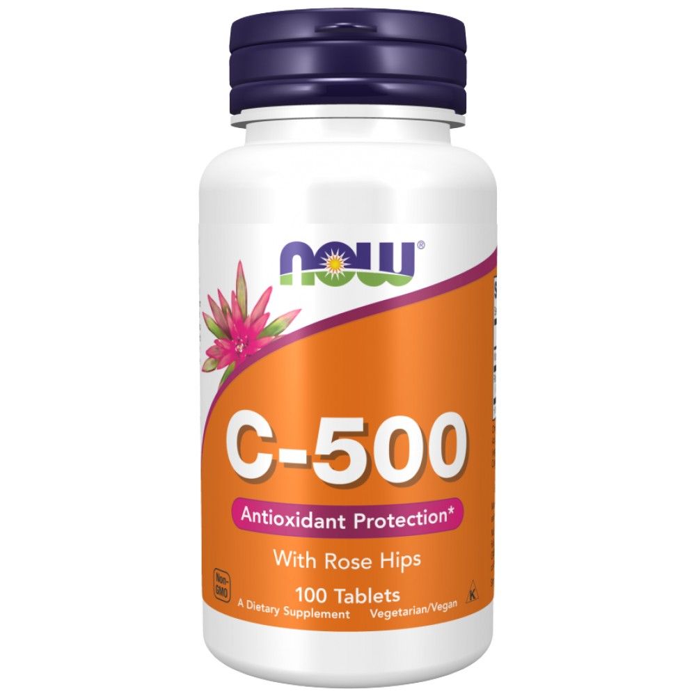 Vitamina C -500 con fianchi rose - 250 compresse
