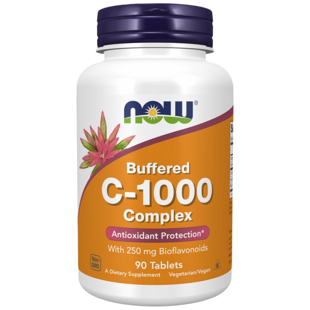 Complesso di vitamina C -1000 - tamponato con bioflavonoidi da 250 mg - 90 compresse