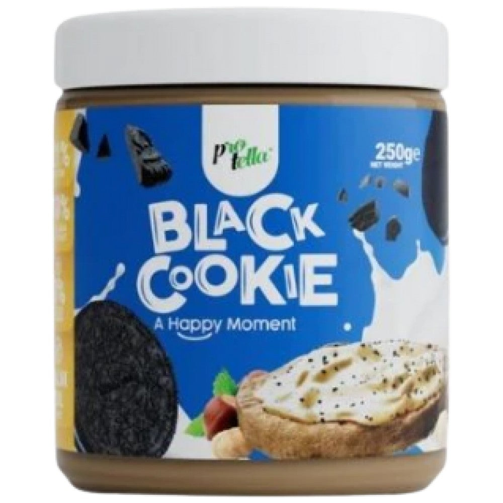 <tc>Protella</tc> Crema proteica | Biscotto nero - 250 grammi