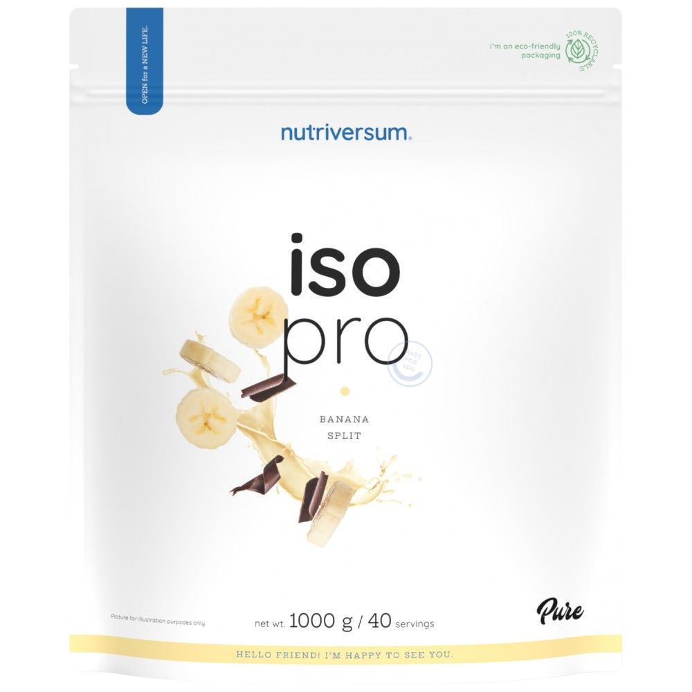 Iso Pro Pure Whey | Isolato con sistema n -zyme - 1000 grammi
