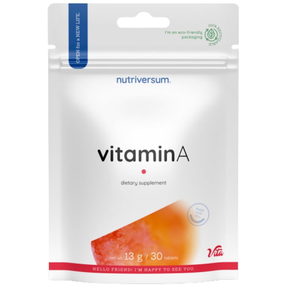Vitamina A 2500 mcg - 30 compresse