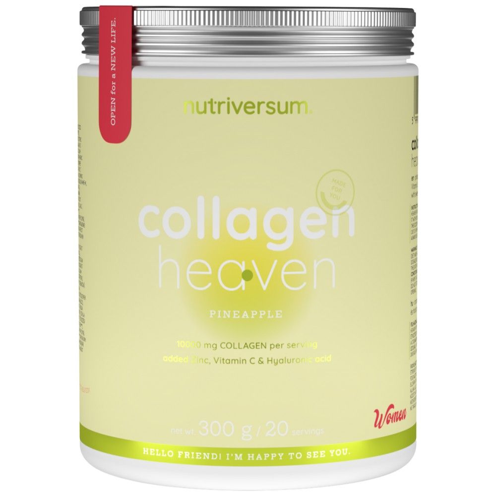 Collagene Heaven | Aggiunto zinco, vitamina C e acido ialuronico - 300 grammi