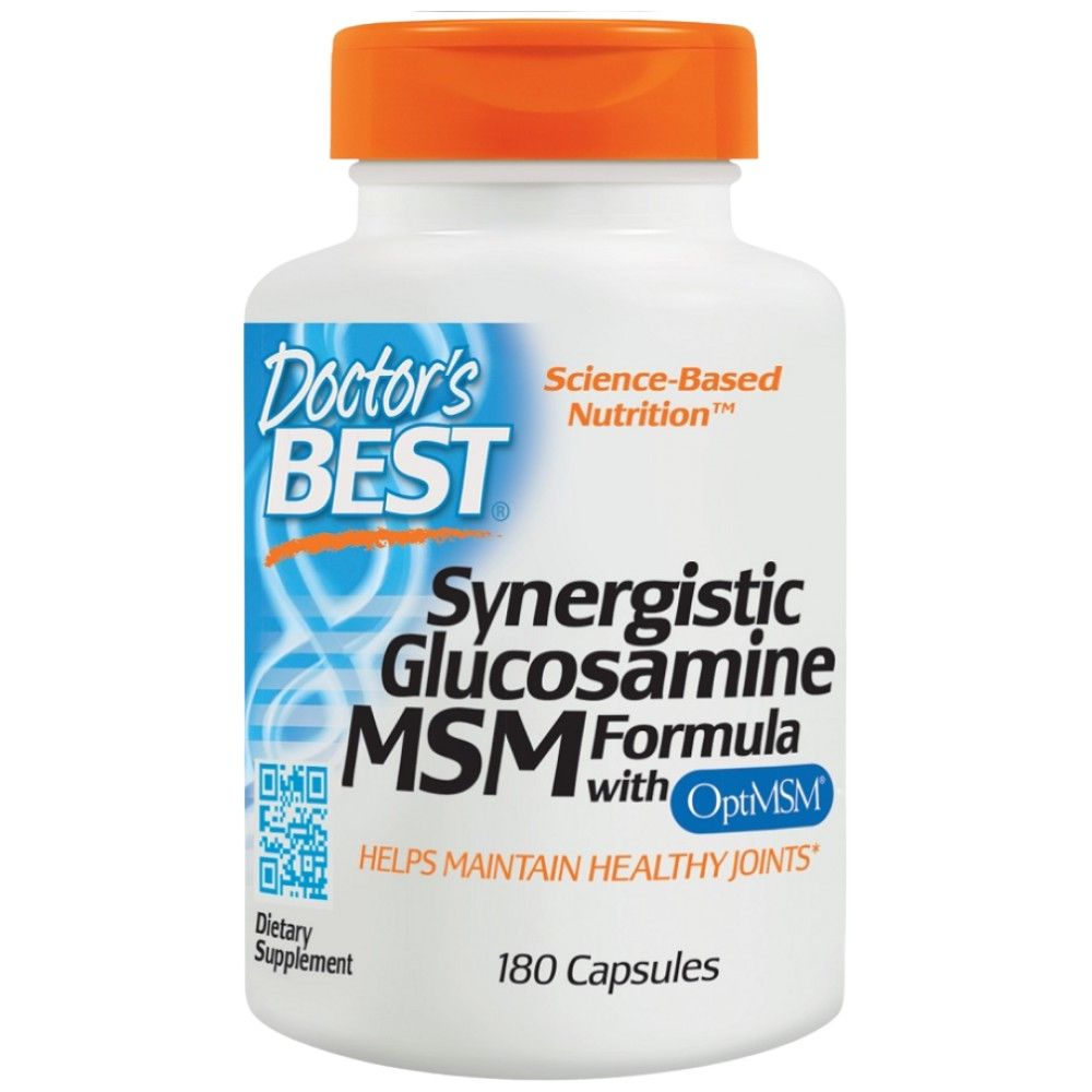 Formula sinergica di glucosamina MSM | Con Optimsm - 180 capsule