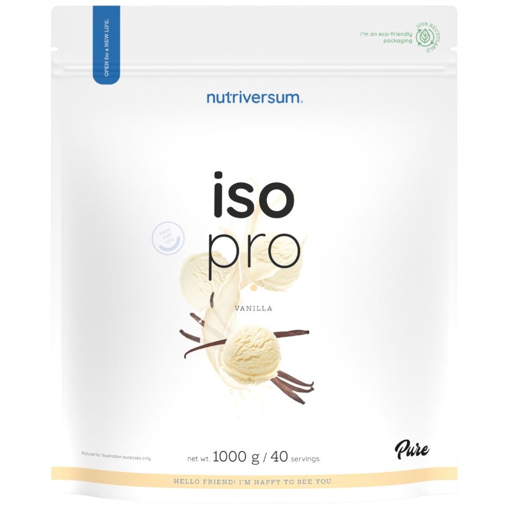 Iso Pro Pure Whey | Isolato con sistema n -zyme - 1000 grammi