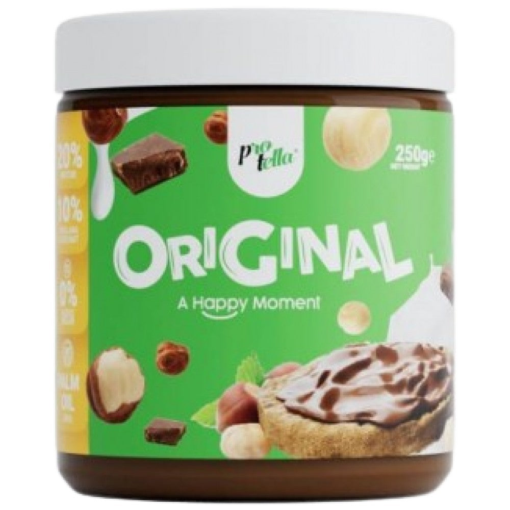 <tc>Protella</tc> Crema proteica | Chocoavellana originale - 250 grammi