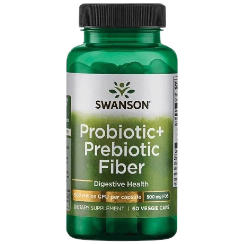 Probiotico+ fibra prebiotica 60 capsule