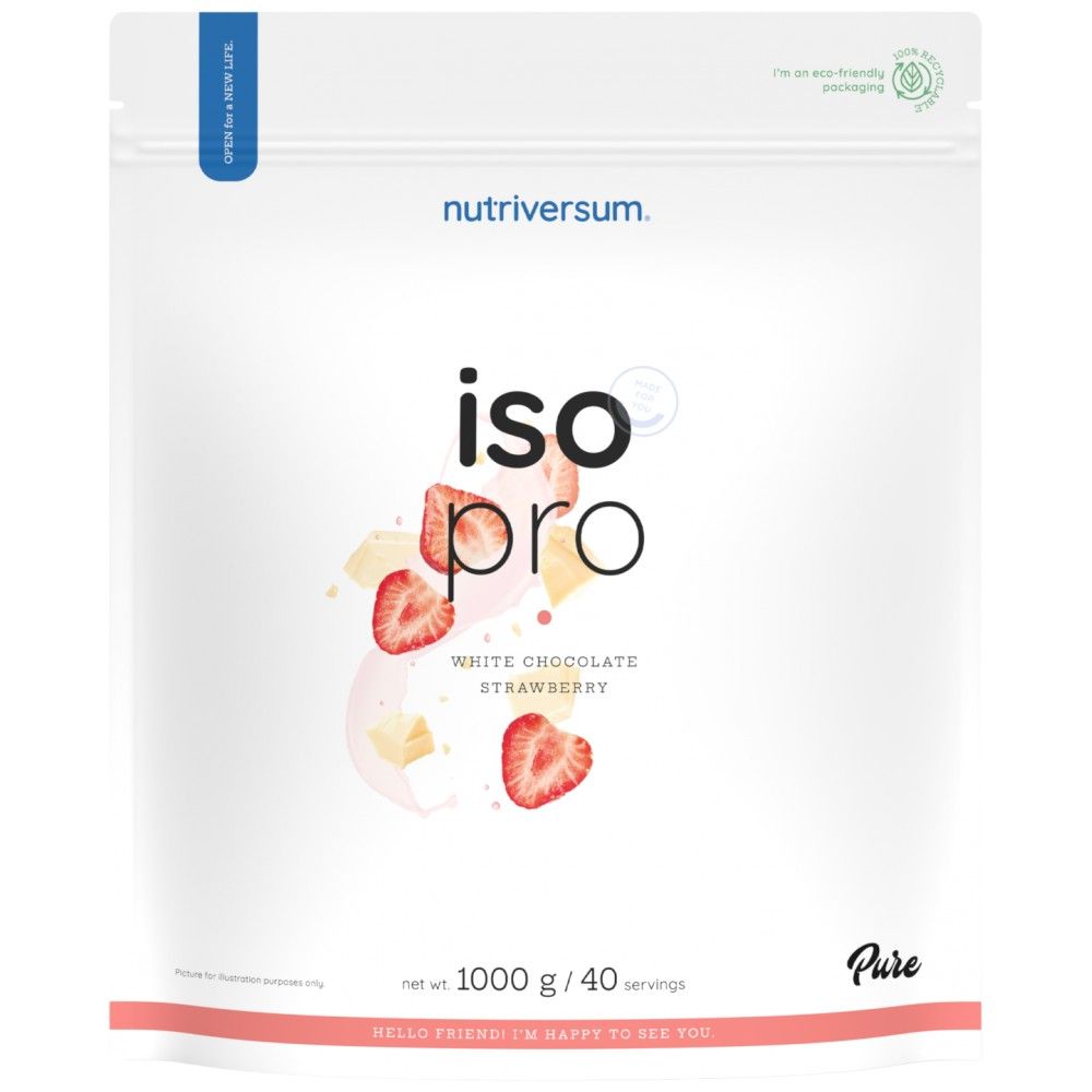 Iso Pro Pure Whey | Isolato con sistema n -zyme - 1000 grammi
