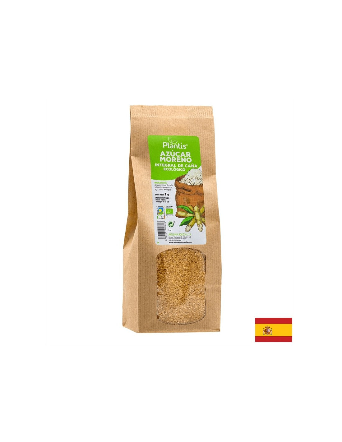 Zucchero di canna integrale, 1 kg