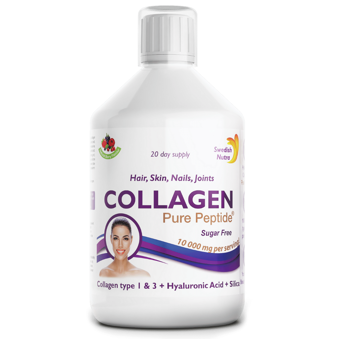 Collagene di manzo 10.000 mg con acido ialuronico 50 mg - 500 ml