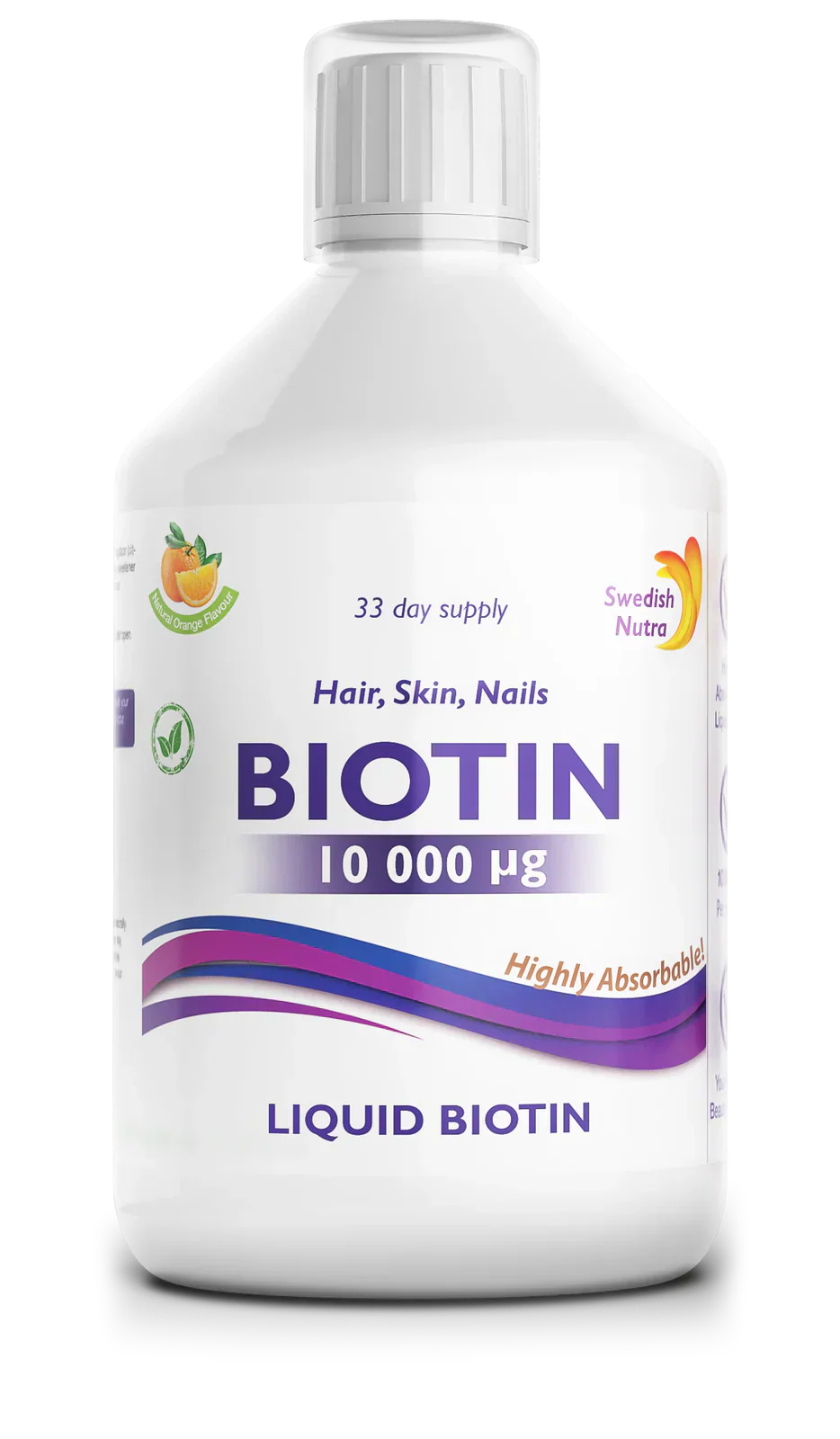 Biotina liquida 10.000 mcg x 500 ml