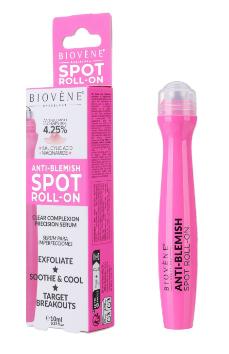 Siero antibrufolo con applicatore roller – azione topica – 10 ml