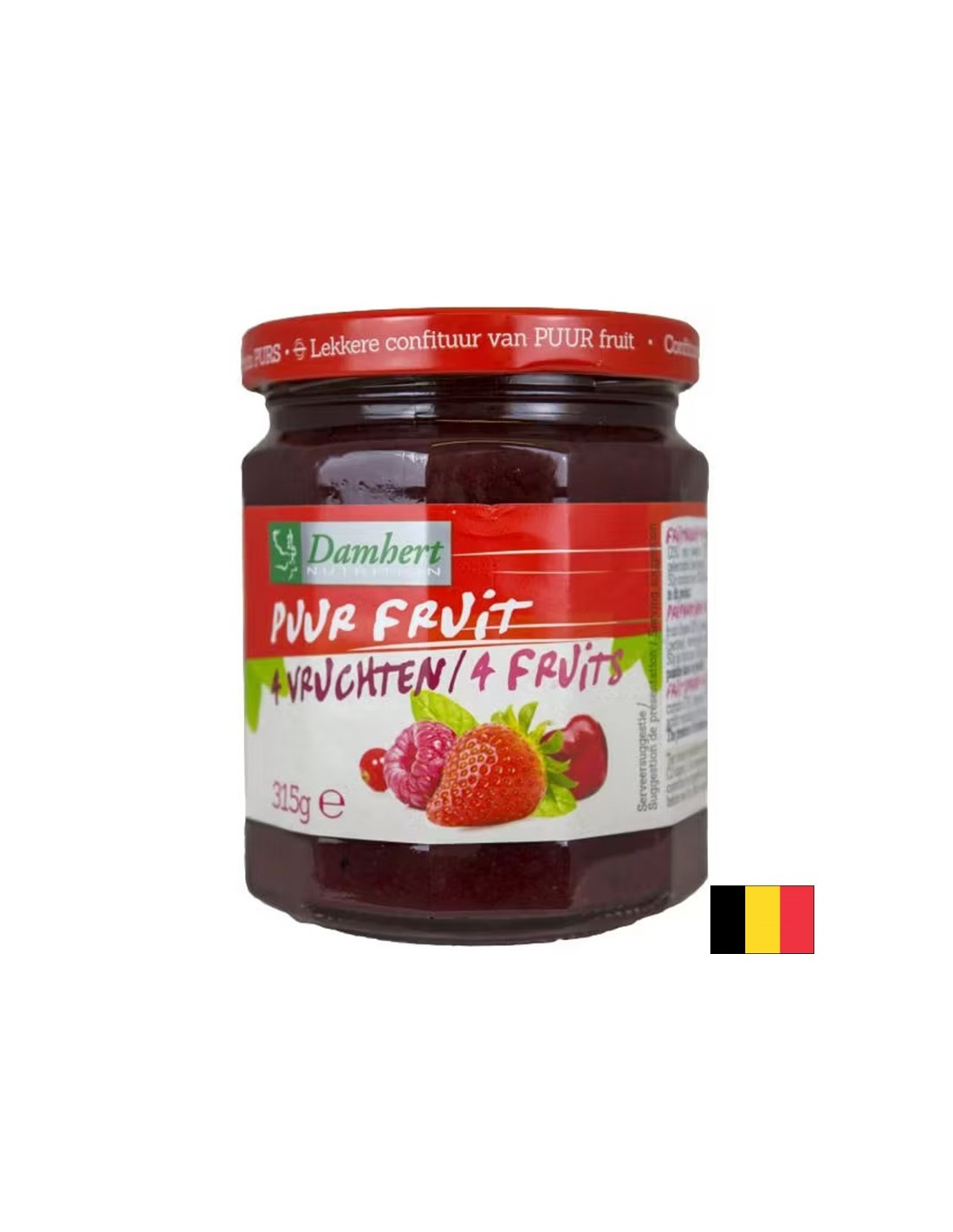 Marmellata di Frutta 100% (senza zucchero), 315 g