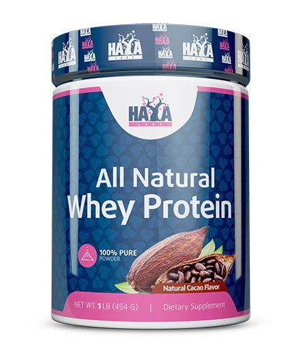 100% proteine ​​del siero di latte naturali/cacao naturale - 0,454 kg