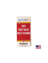 Multivitaminici - Multivitaminico al 100% del valore giornaliero, 100 compresse sublinguali <tc>Superior Source</tc>