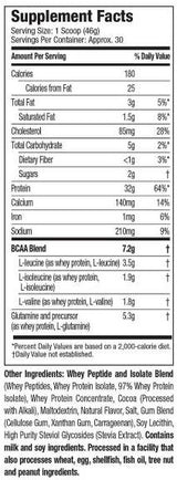 100% Premium Whey Isolate 1360 grammi