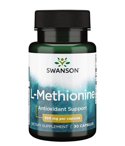 L-metionina pura al 100% 500 mg - 30 capsule