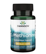 L-metionina pura al 100% 500 mg - 30 capsule