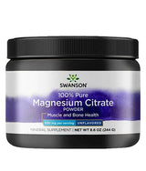 Polvere di citrato di magnesio puro al 100% - 227 grammi
