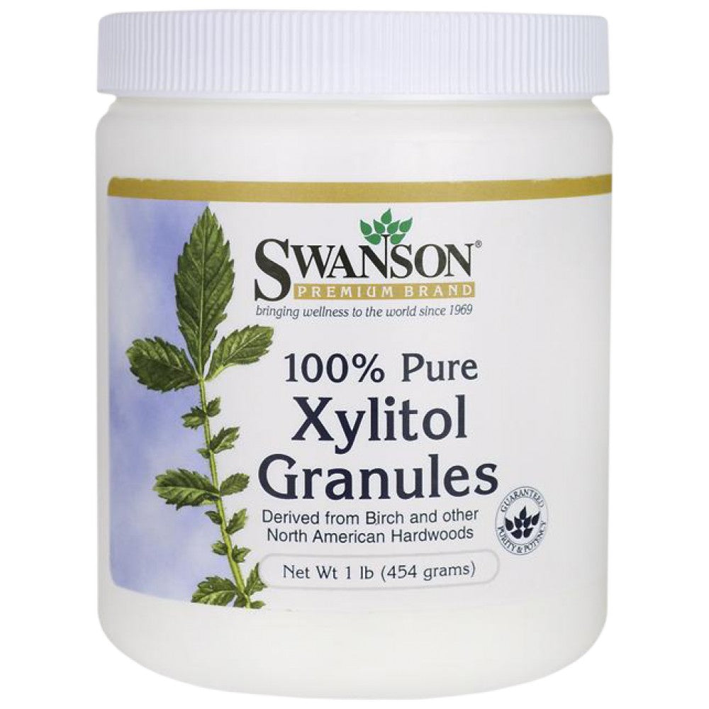 Granuli di xilitolo puro non OGM al 100% 454 grammi