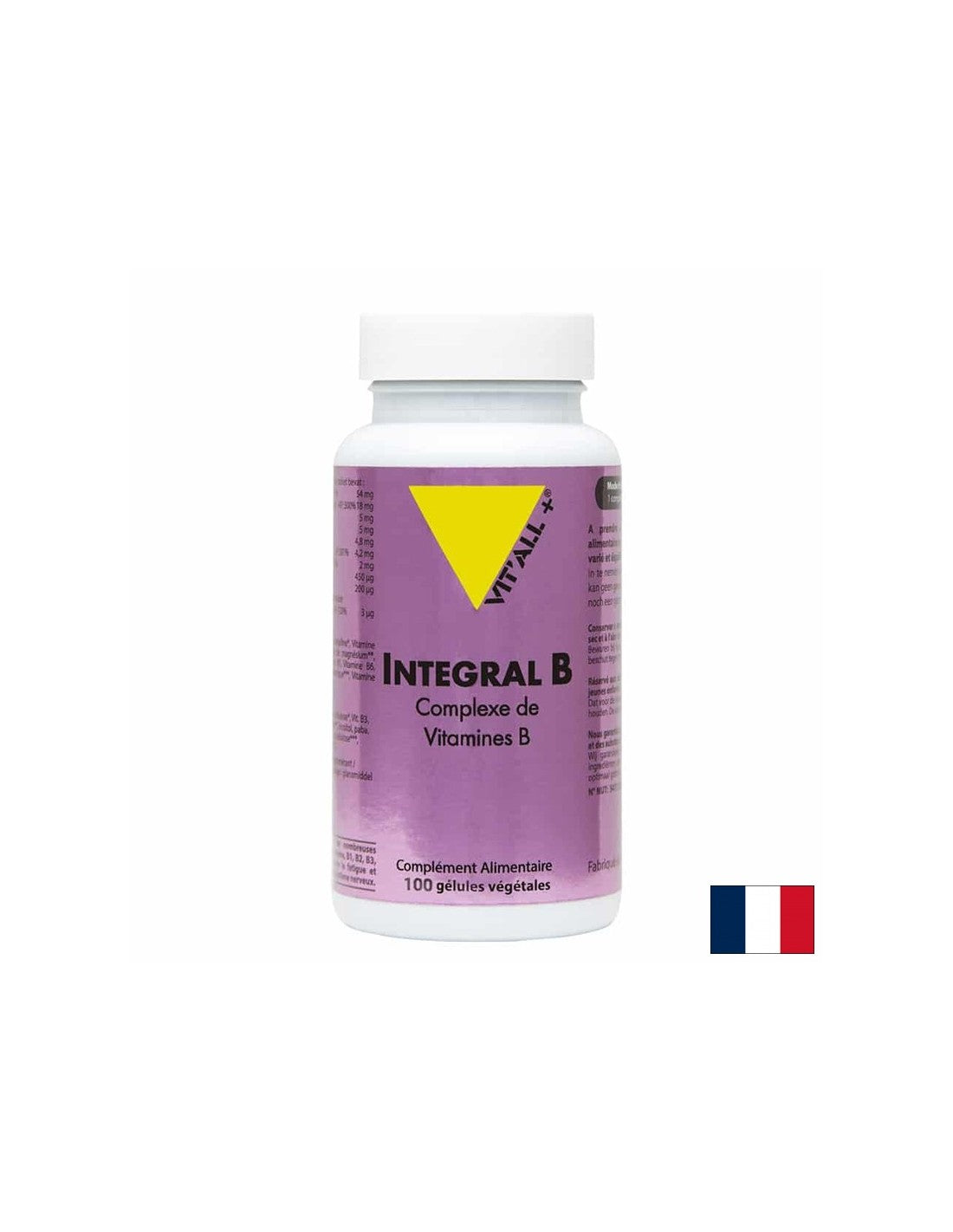 Sistema nervoso - Formula del complesso vitaminico B, 100 capsule