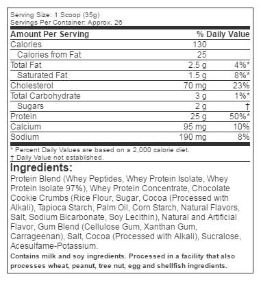 100% Whey Advanced 2280 grammi