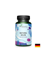 Selene (naturale, da ciclo di lavoro) - Contiene un'immunità e una dose di antiossidante, 100 µg per 180 capsule