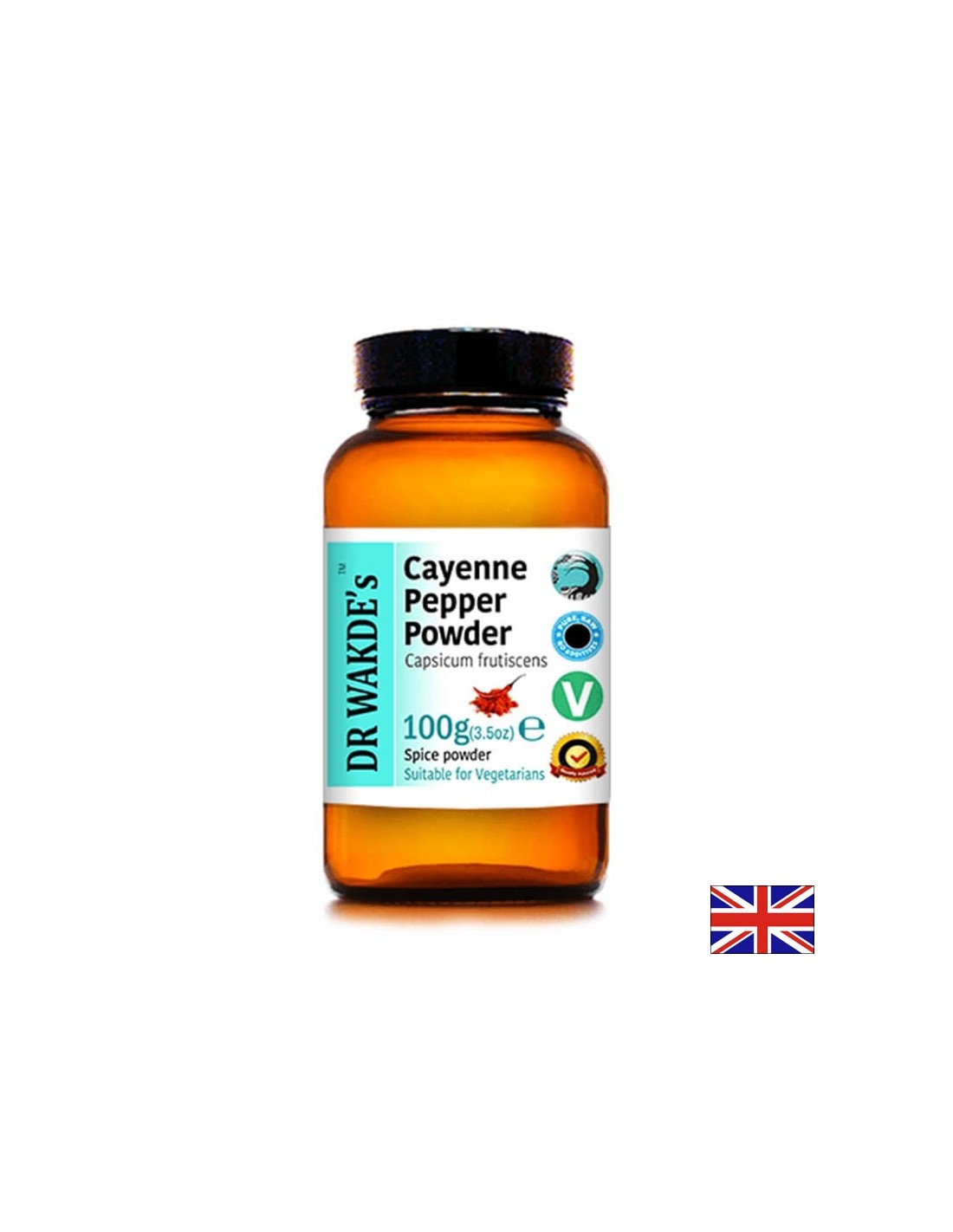 Polvere di peperoncino piccante (Caienna) - per un migliore metabolismo e una sana perdita di peso, 100 g