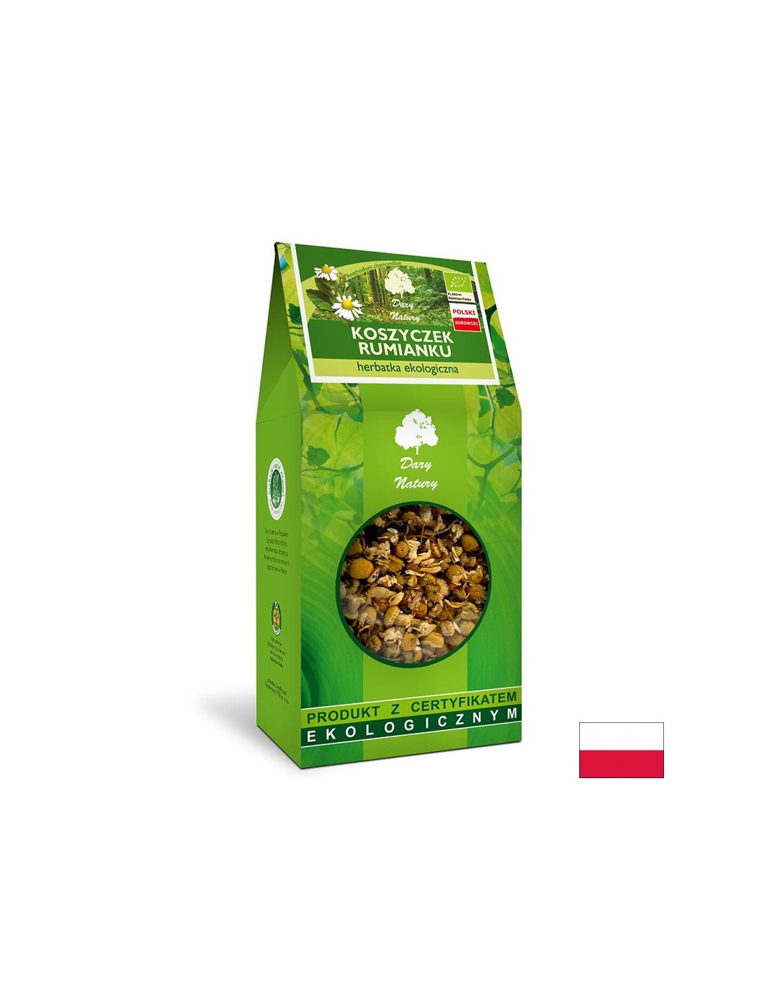Tè alla camomilla (colorato) biologico, 100 g <tc>Dary Natury</tc>